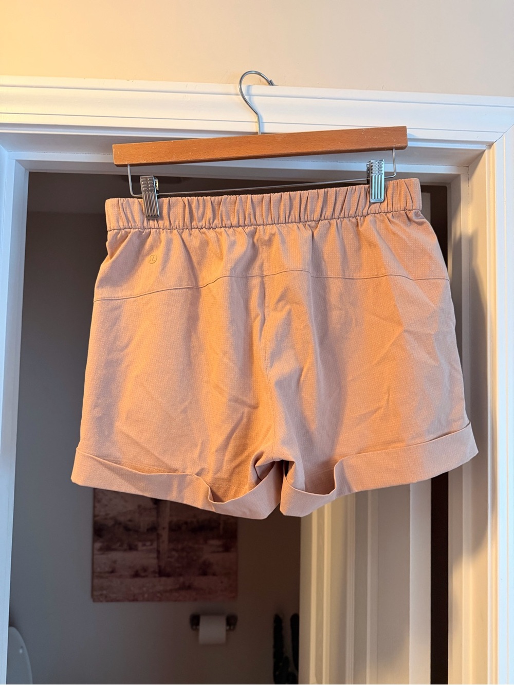 lululemon athletica Peach Roll-Hem Athletic Shorts
